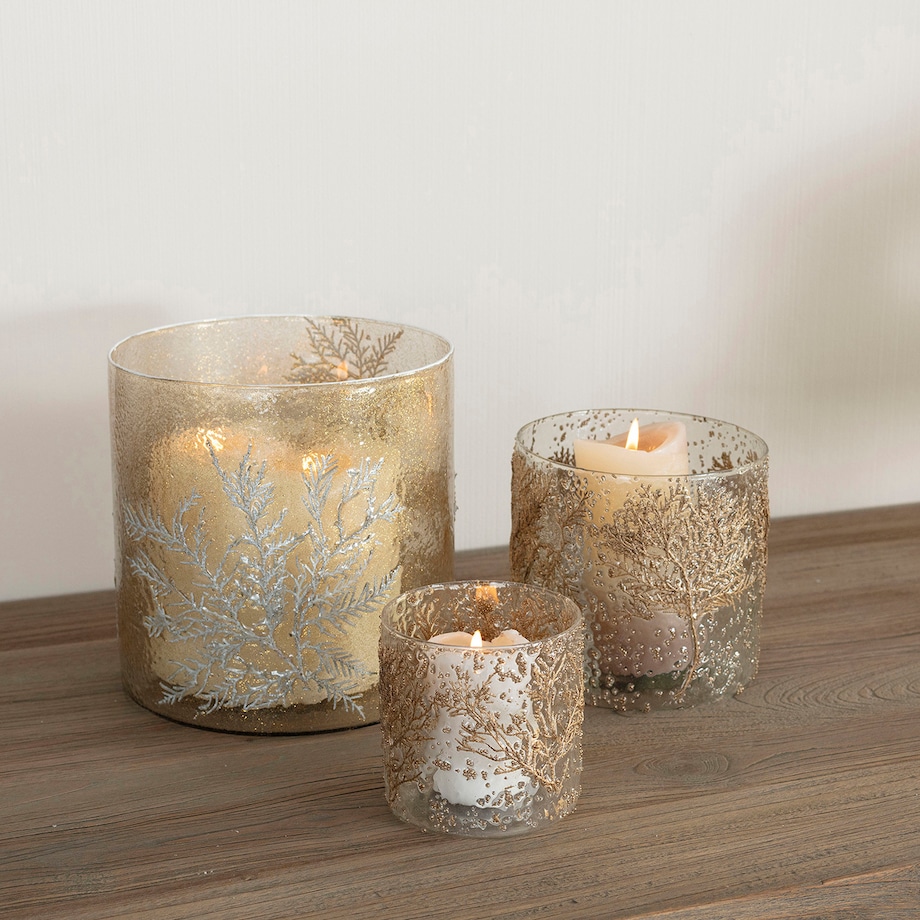 Świecznik Twig ⌀20cm white, 20 x 20 cm