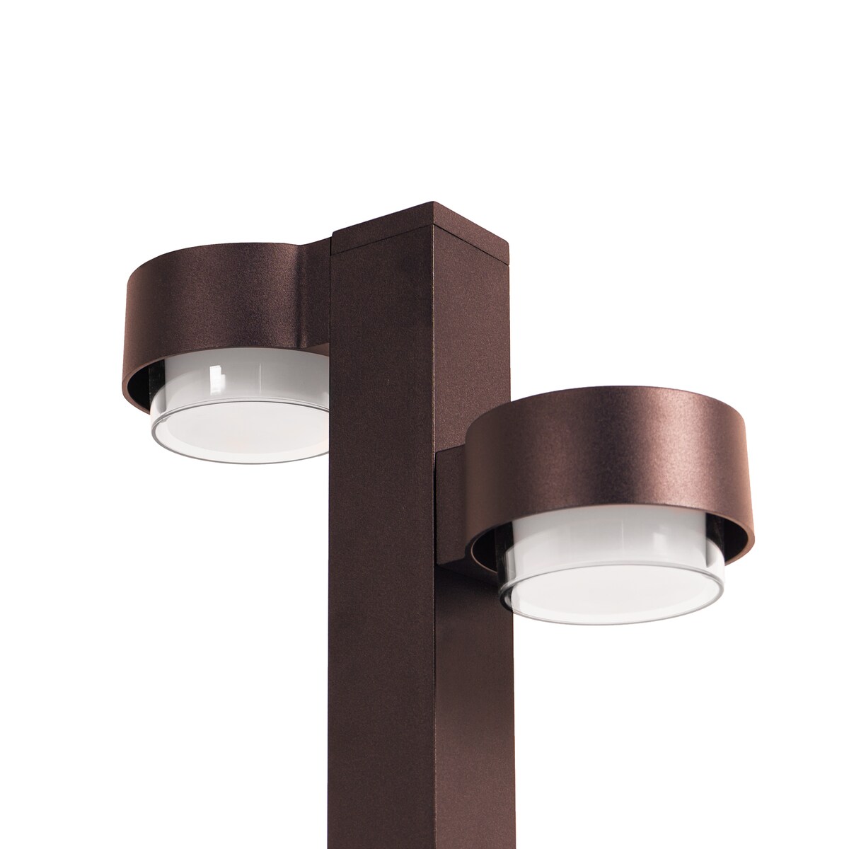Lampa ogrodowa słupek LED TORDERA Brązowy