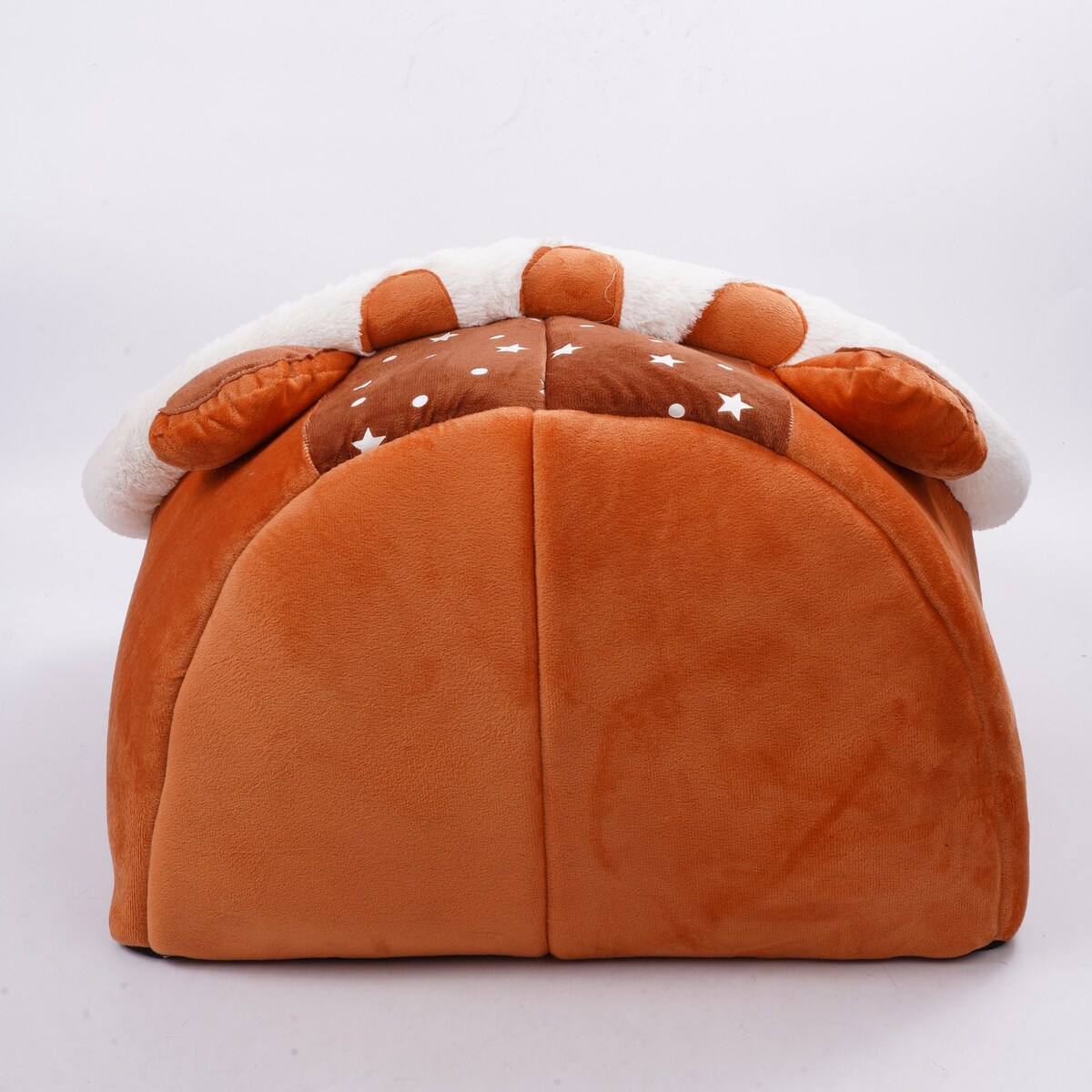 Budka dla kota psa legowisko brązowe