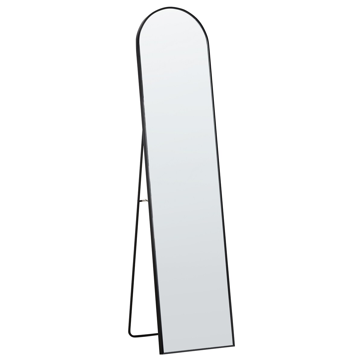 Lustro stojące BAGNOLET 150 cm Metal Czarny