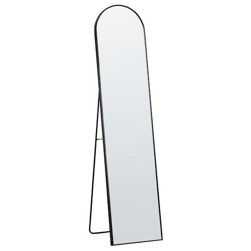 Lustro stojące BAGNOLET 150 cm Metal Czarny