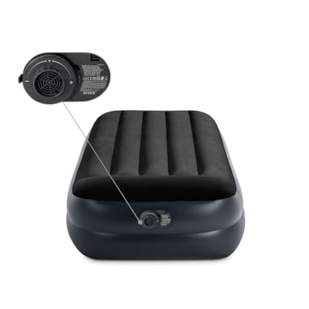 Materac dmuchany welurowy z pompką Intex 64122ND
