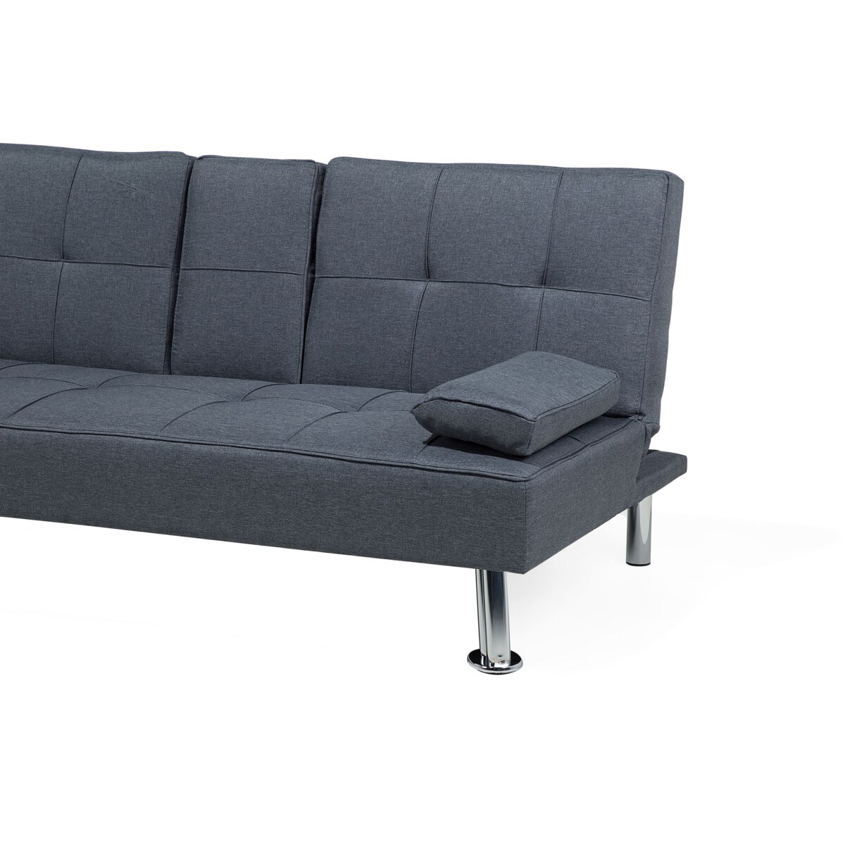 Sofa rozkładana ciemnoszara ROXEN