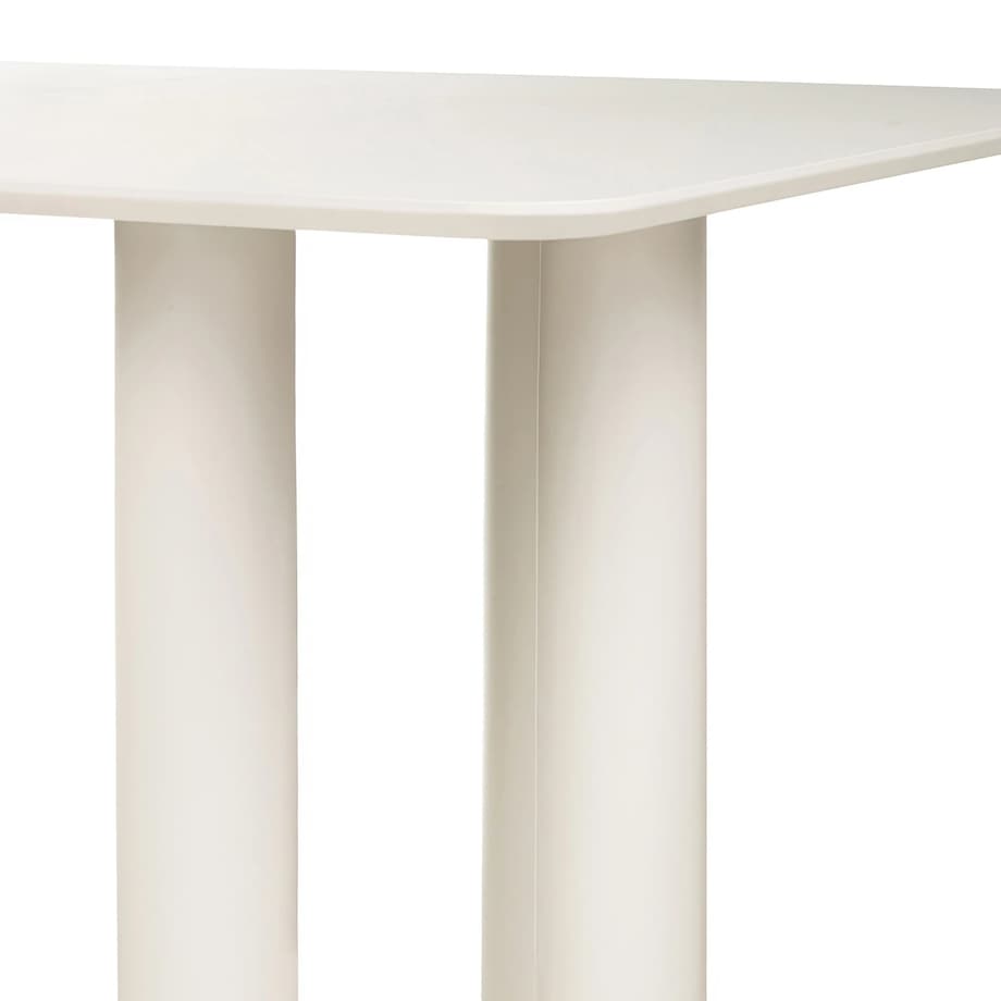 Stół rozkładany z drewna bukowego 75x140-200x90 cm ANITA-3 kaszmir
