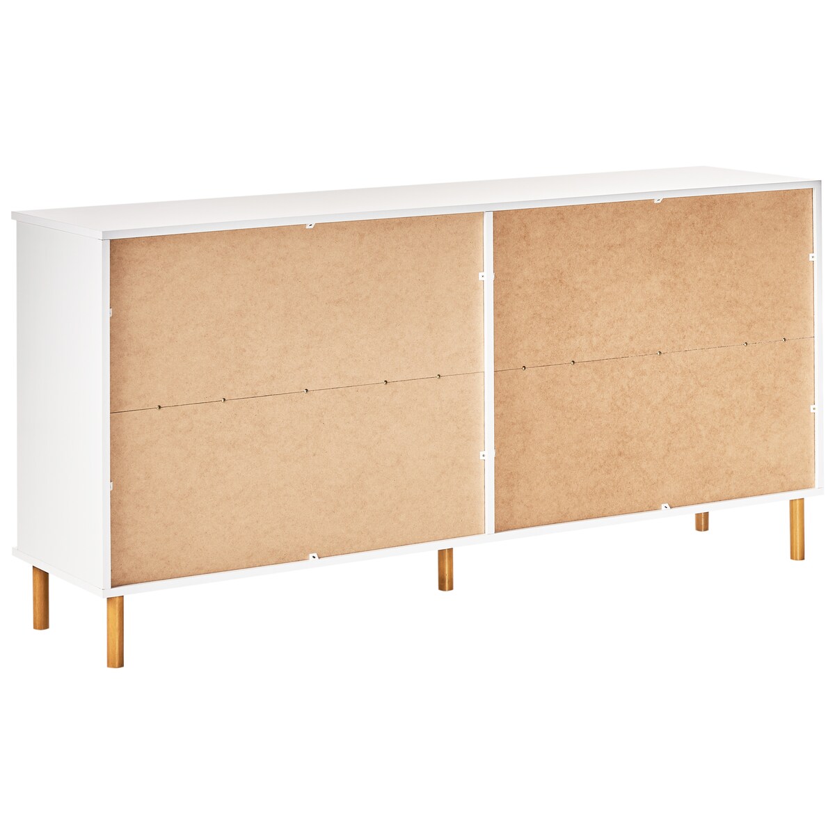 Komoda 6 szuflad WALPOLE Biały