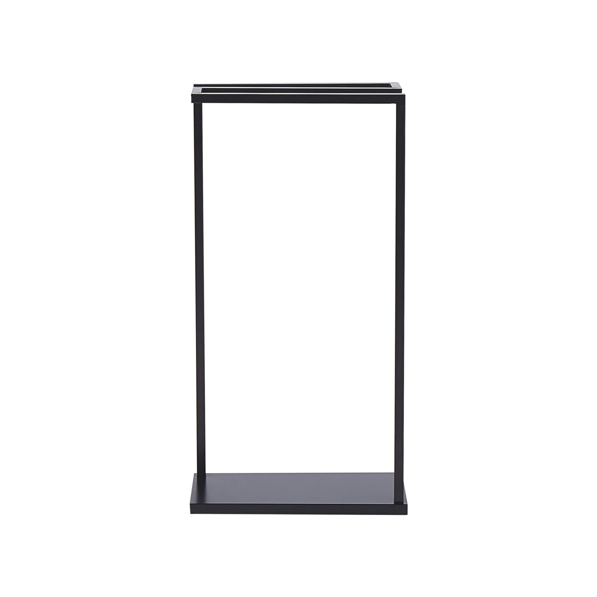 Stojak na ręczniki 42 x 83 cm czarny GARCITAS