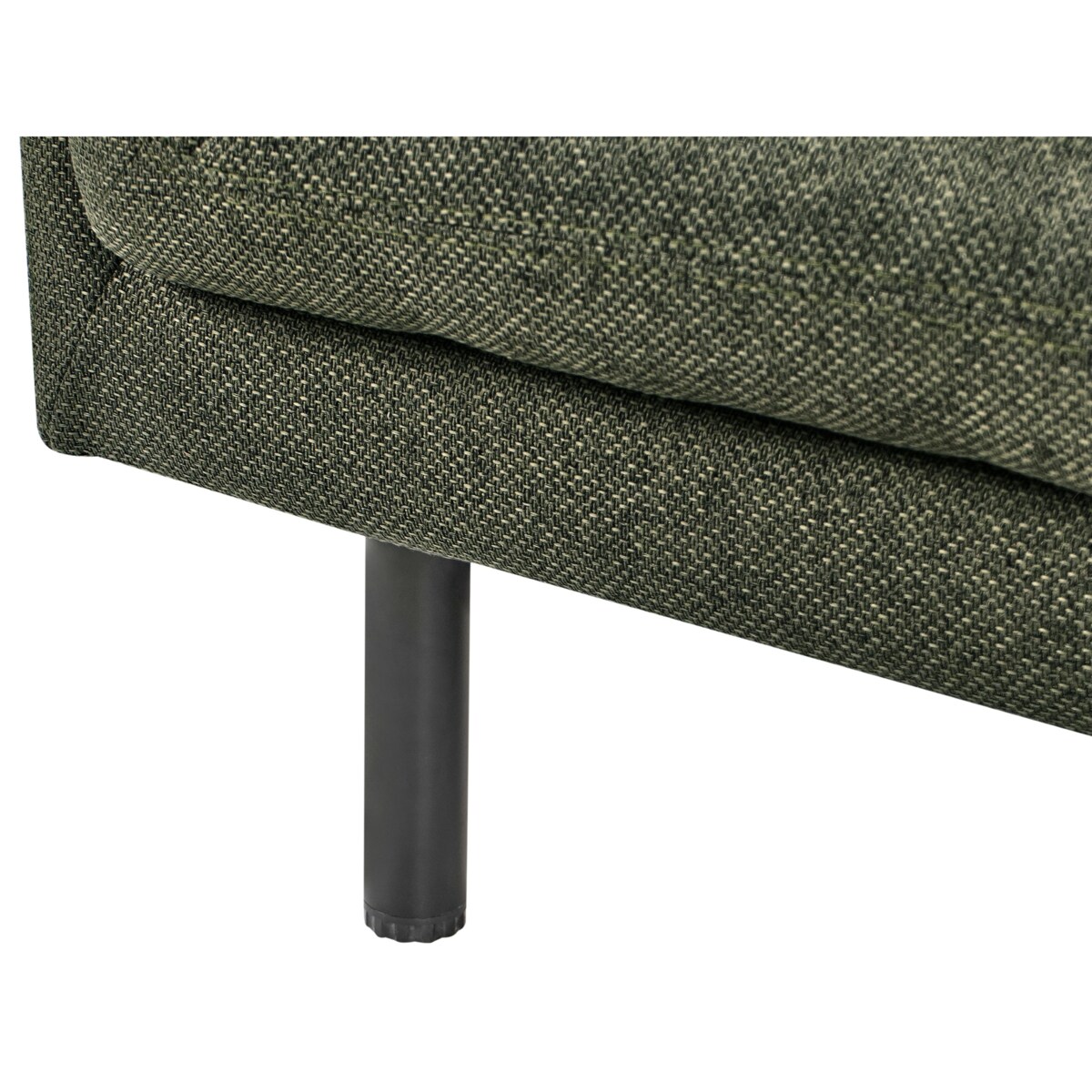 Sofa VORGOD Ciemnozielony dla 3 osób