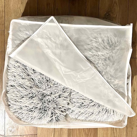 Worek Do Przechowywania Ubrań Pościeli 45X45X20 Cm