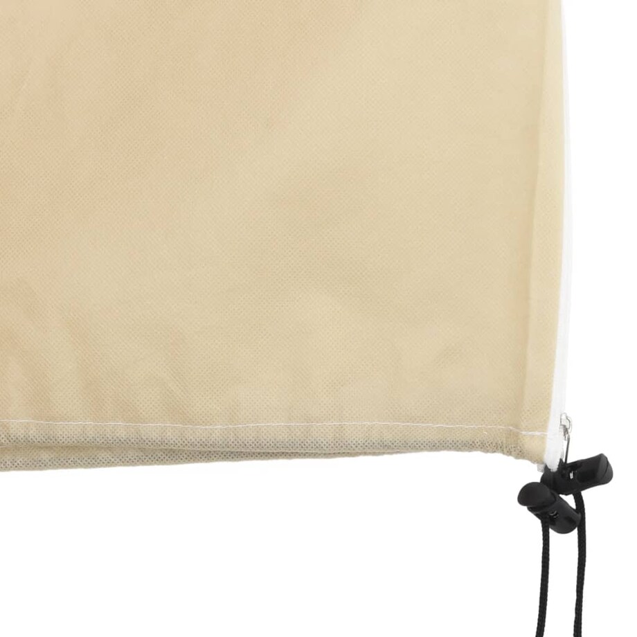 vidaXL Kaptur ochronny na rośliny, z suwakiem, 70 g/m², 3,93x3,5 m