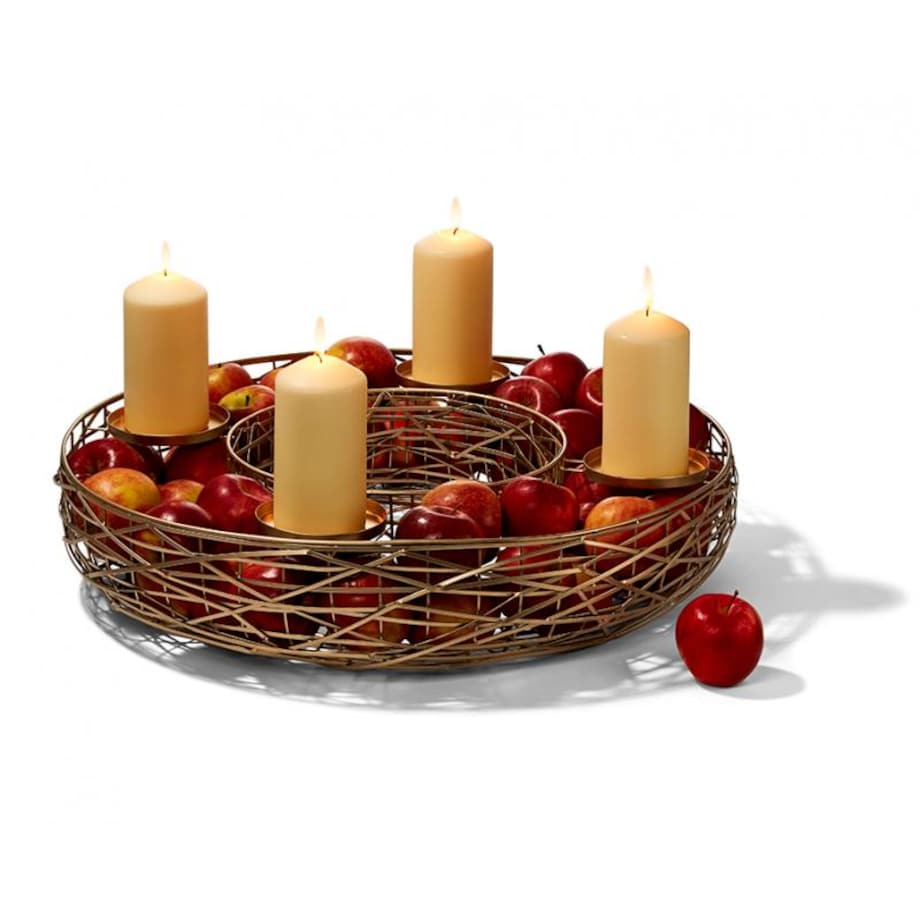 Świecznik TAHOMA XXL, stal