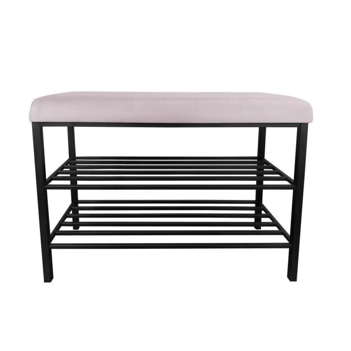 Stojak na buty z siedziskiem GAJA MG55 czarny/różowy