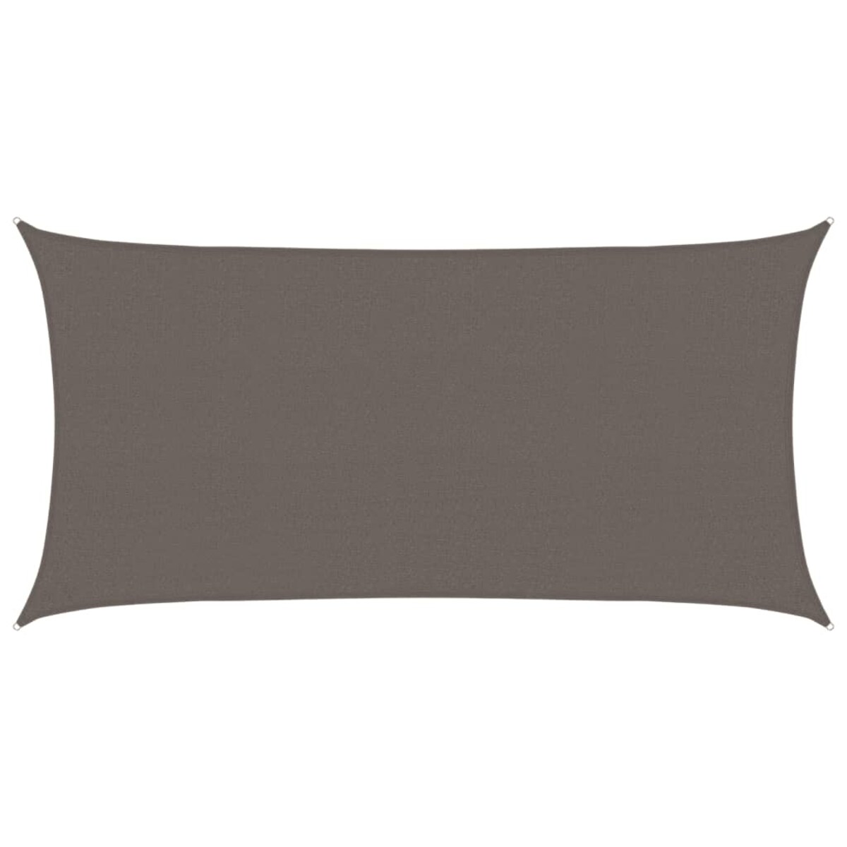 vidaXL Żagiel ogrodowy HDPE prostokątny 2x4 m Antracyt