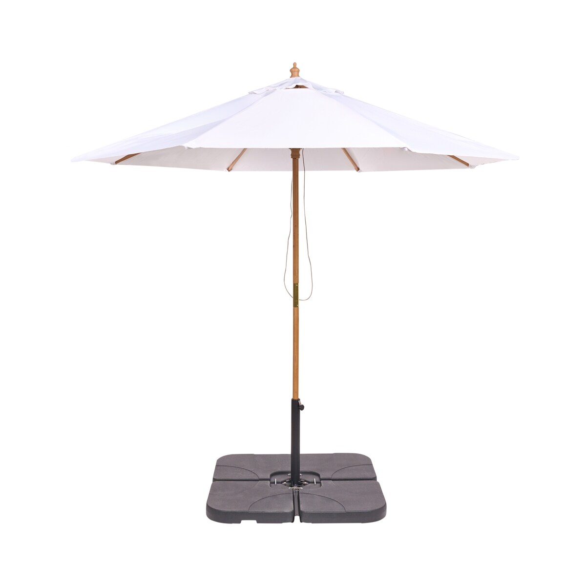 Parasol ogrodowy 270 cm TOSCANA Złamana biel