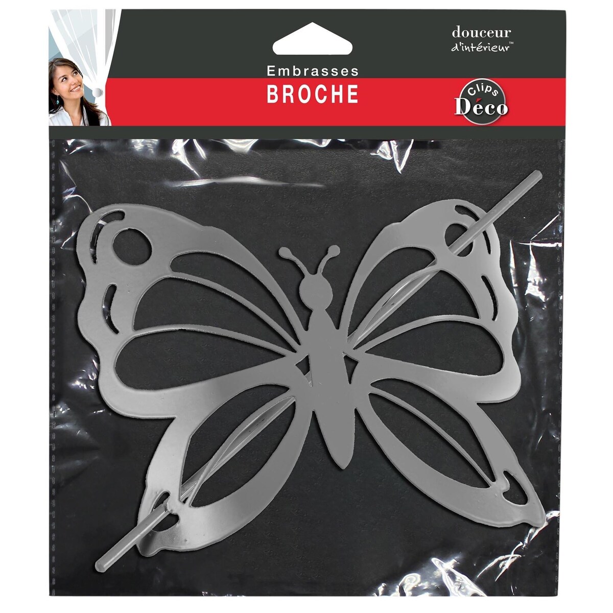 Spinka do zasłony MOTYL, 1 sztuka