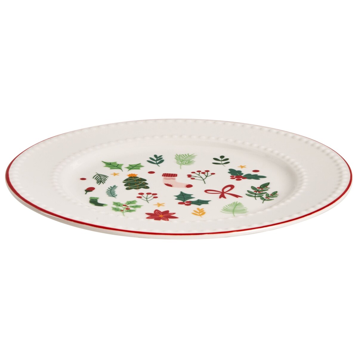 Zastawa stołowa 12-częściowa SAFFRON Porcelana Biały