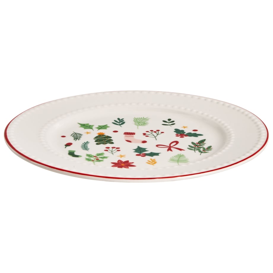 Zastawa stołowa 12-częściowa SAFFRON Porcelana Biały