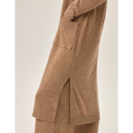 Szlafrok Fudge 41948-80X Beżowy Beżowy, L/XL