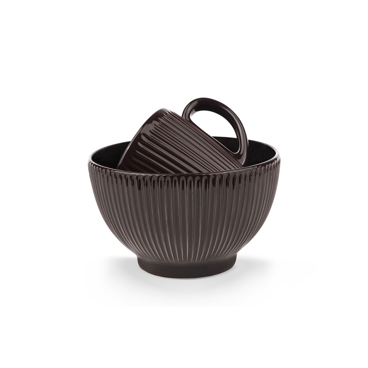 Konsimo GODETI Miska, brązowy