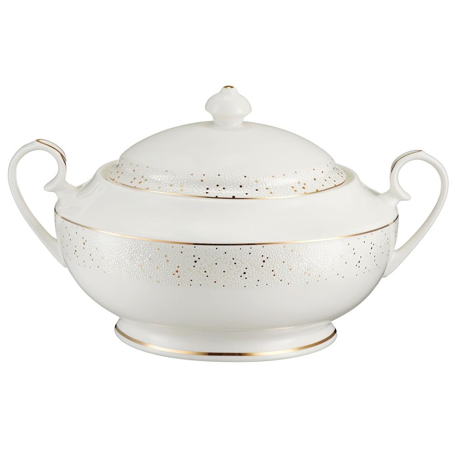 VILLA ITALIA Serwis obiadowy porcelanowy na 12 osób z wazą DIANA