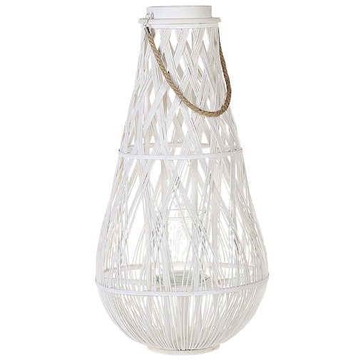 Lampion TONGA Bambus 77 cm Biały