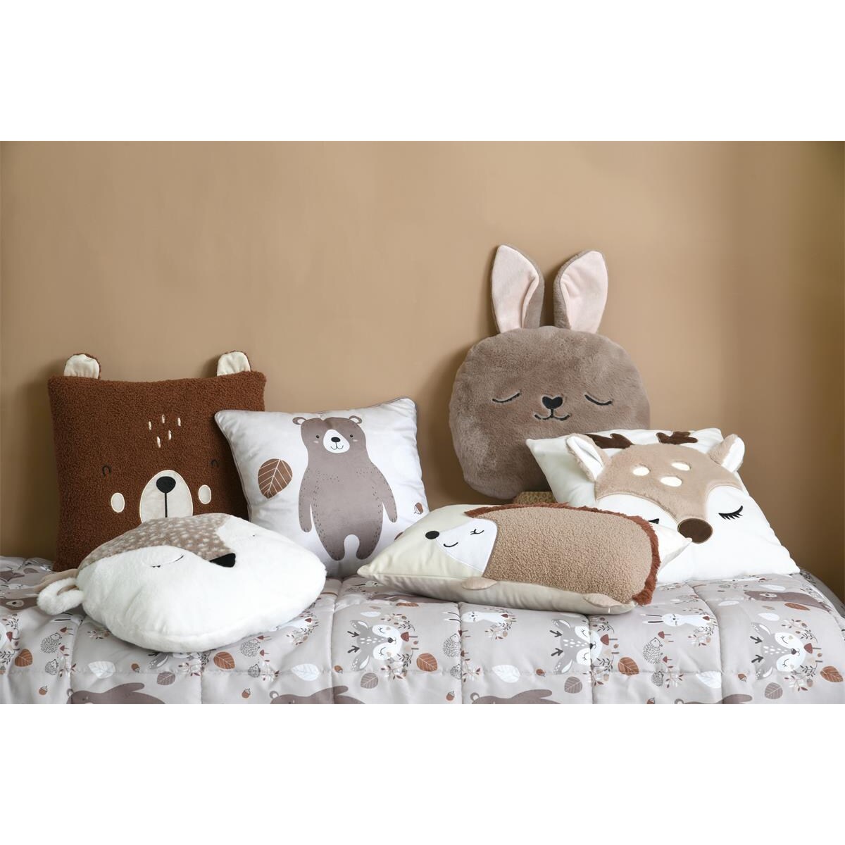 Poduszka dziecięca GABIN, dwustronna, 40 x 40 cm