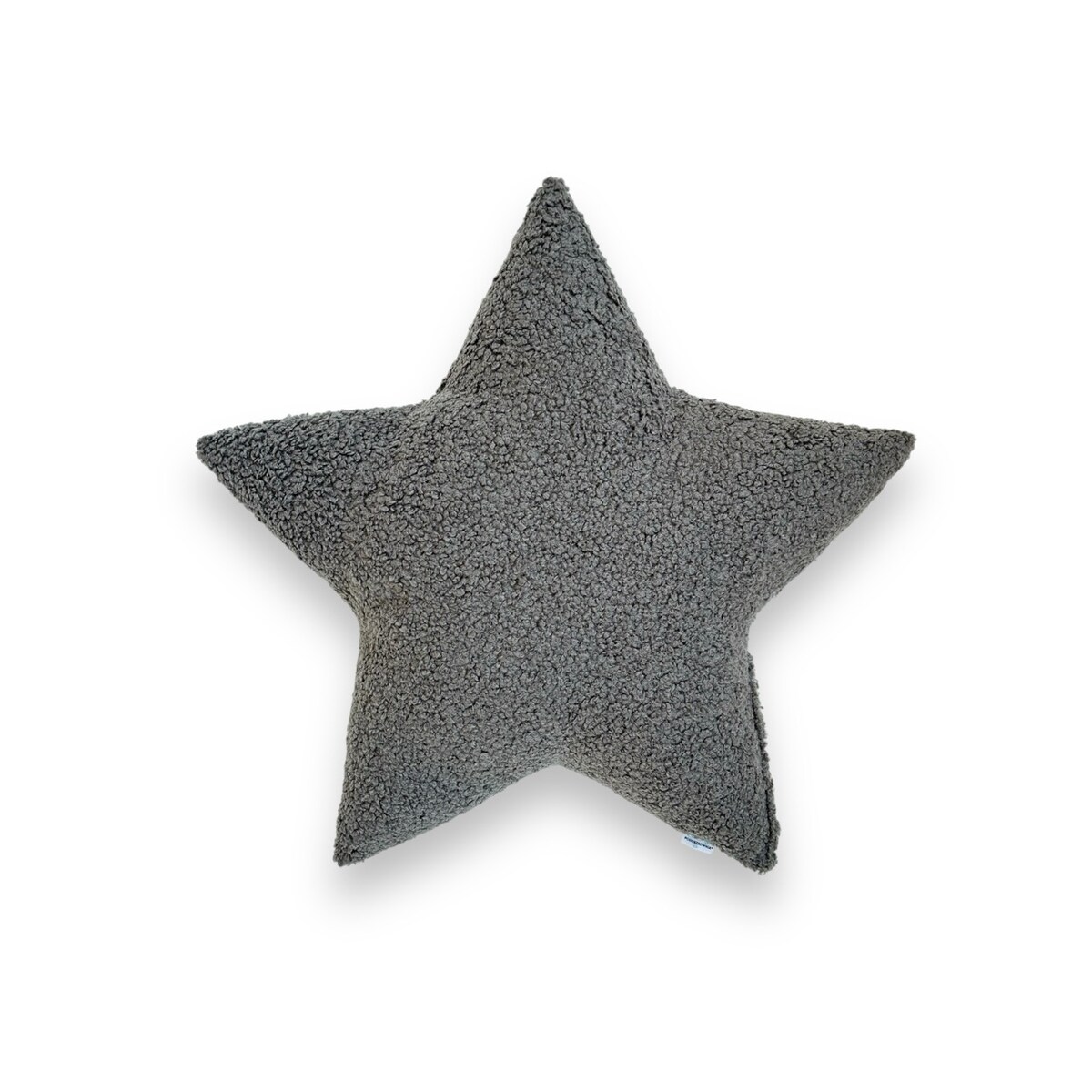 Poduszka Gwiazda boucle szara