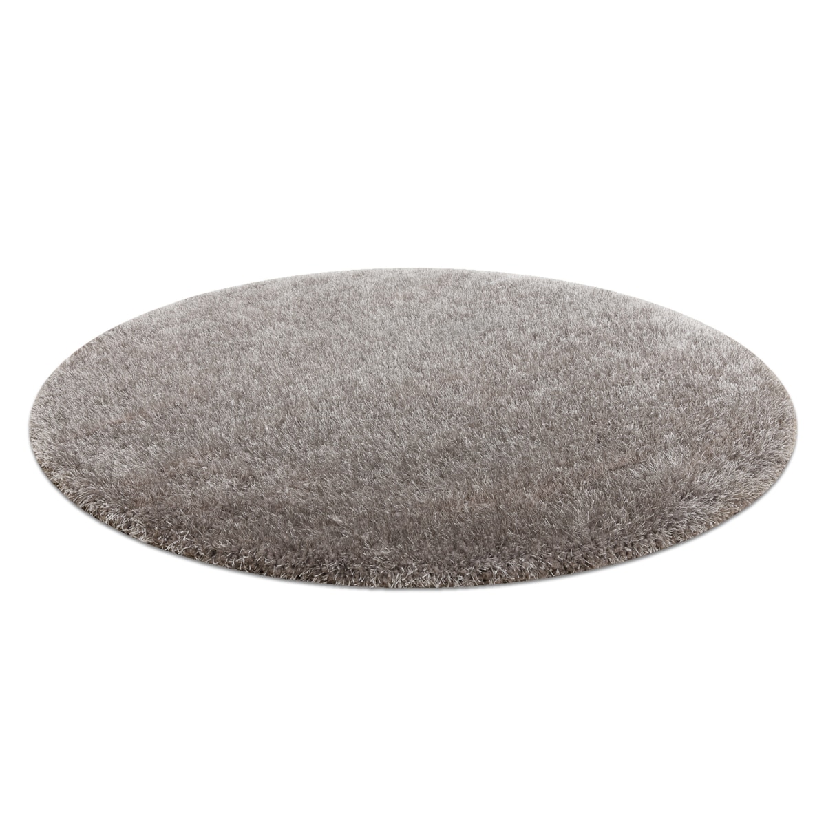 Dywan BUENOS koło 6646 shaggy jednolity, koło 120 cm