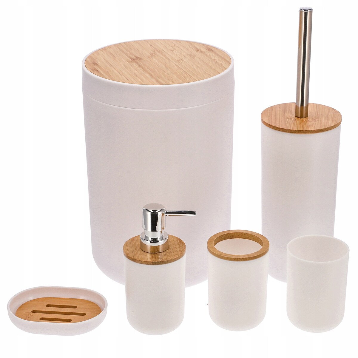 zestaw łazienkowy 6 elementów