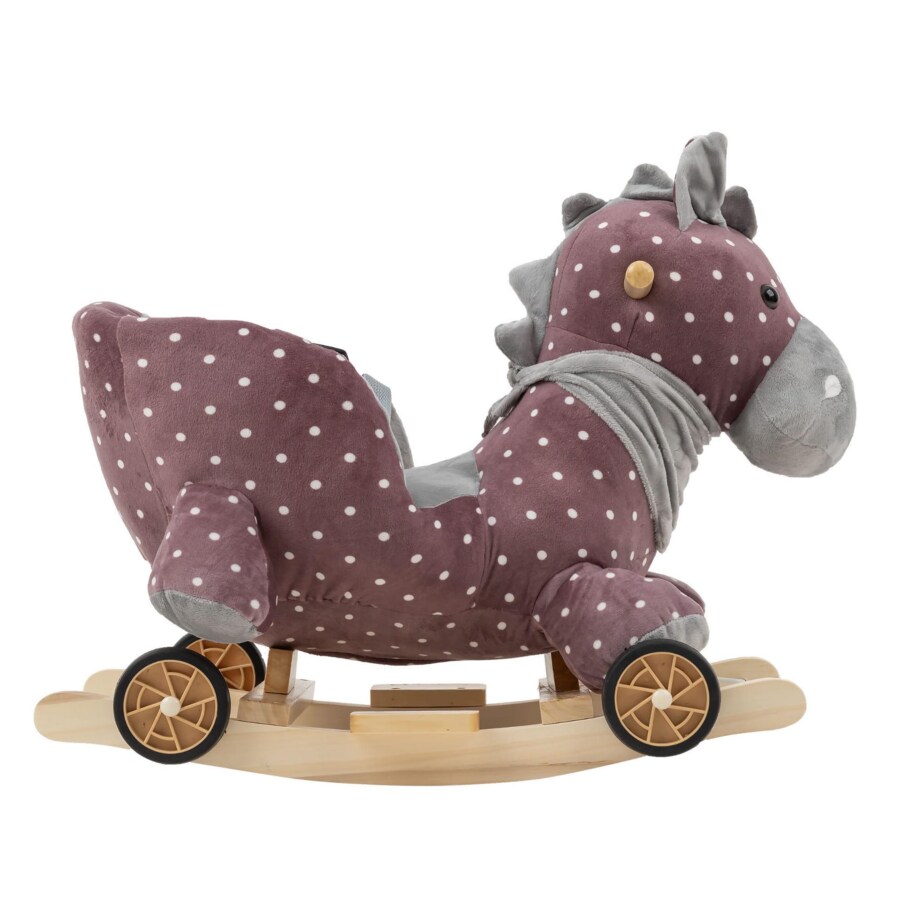 Bujak Konik Fioletowy |2w1! Bujak i jeździk | Zabawka dla dzieci | Prezent | Chodzik | Bujak | 12 m +  |  Interaktywna zabawka  | Pierwsze urodziny  |  Happy Hippo