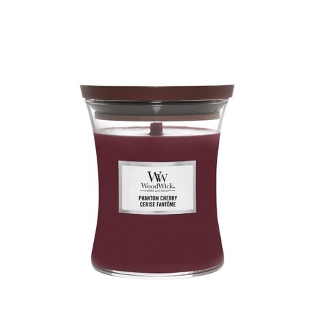 WoodWick świeca średnia PHANTOM CHERRY