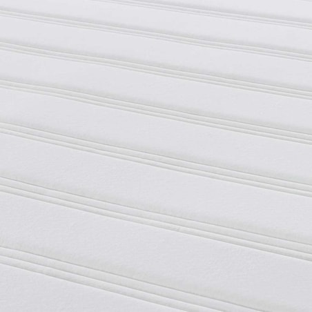 vidaXL Materac do łóżka z materacem Zielony 120 x 200 cm tkanina