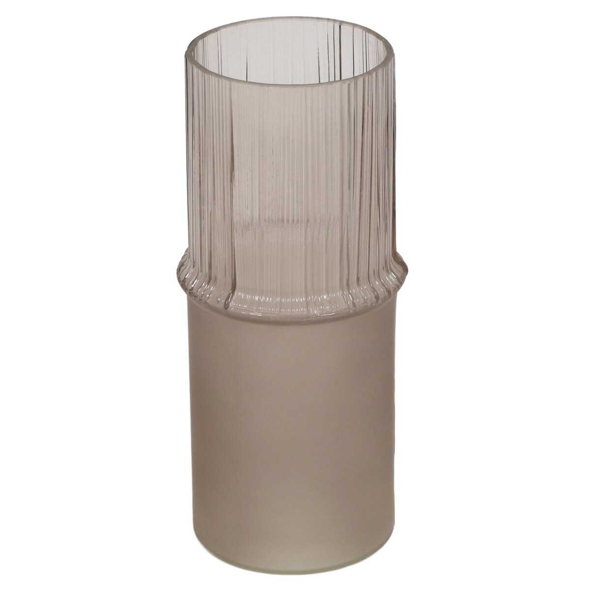 Wazon szklany tuba MATTE, Ø 10,8 x 25 cm