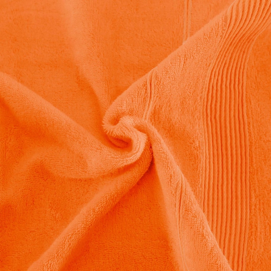 Ręcznik bambusowy 50x90 Bamboo Moreno kolor pomarańczowy