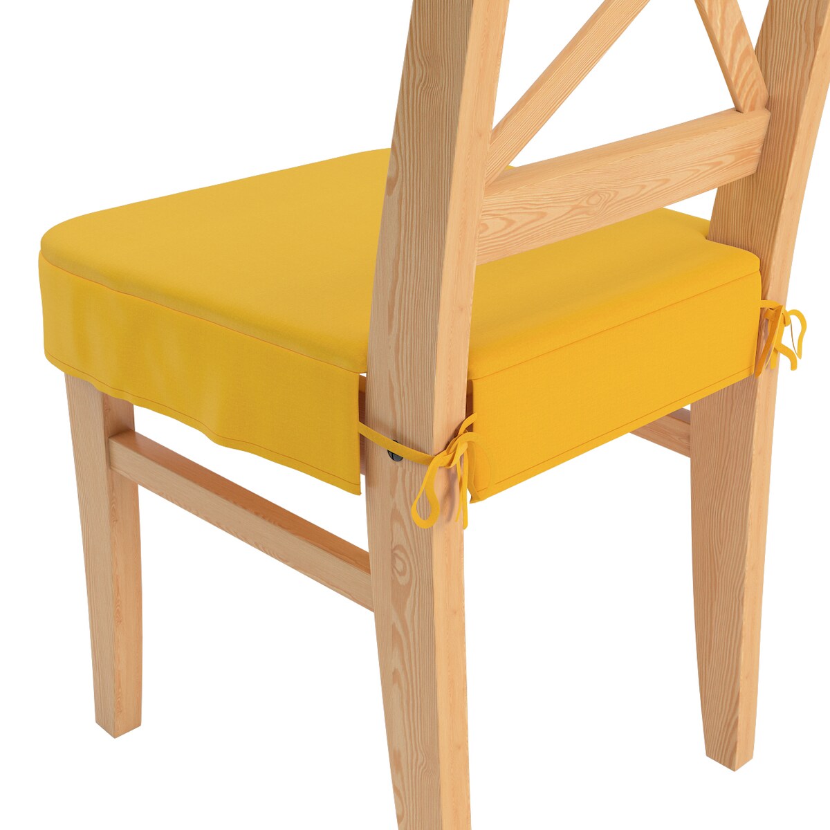 Siedzisko na krzesło Ingolf, miodowy welwet, krzesło Inglof, Ingrid