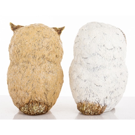 Dekoracja - figurki sówki 2 szt. 314x10x211 cm OWLS-2
