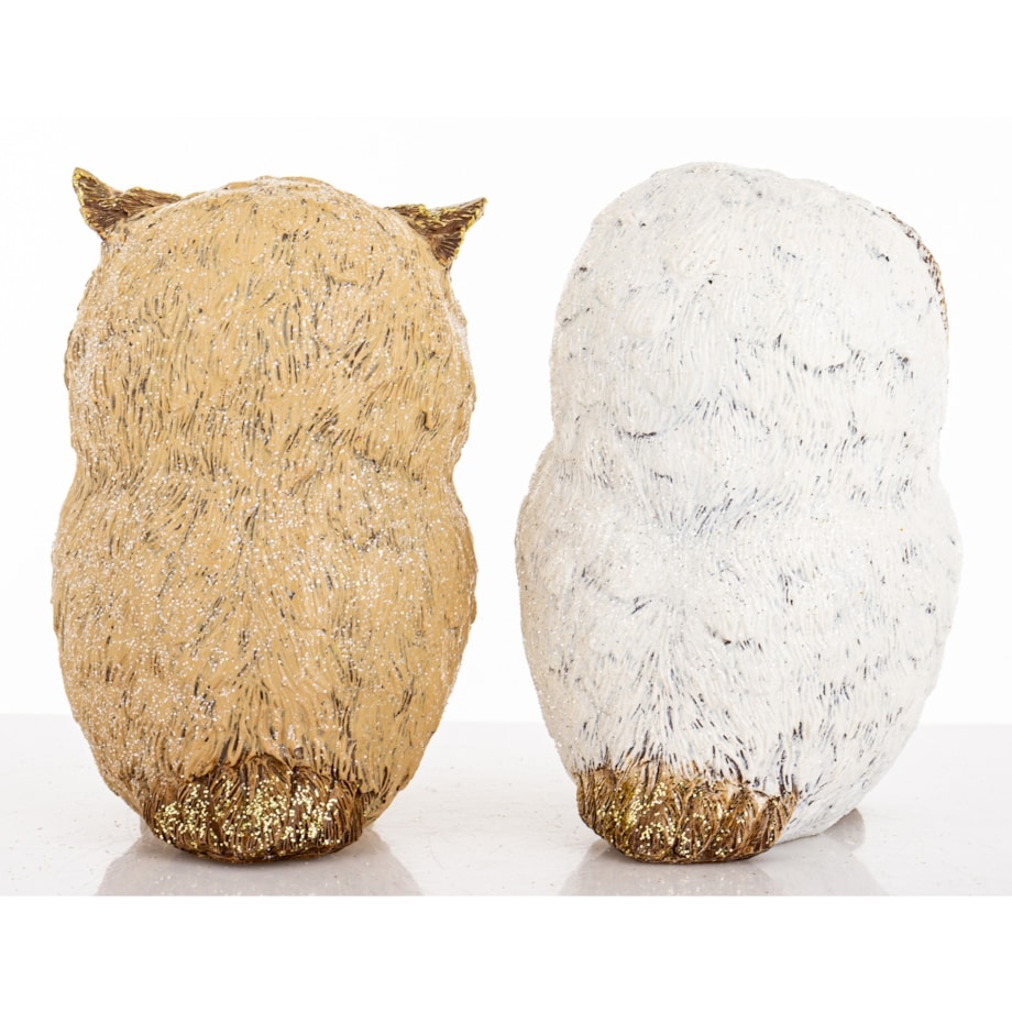 Dekoracja - figurki sówki 2 szt. 314x10x211 cm OWLS-2
