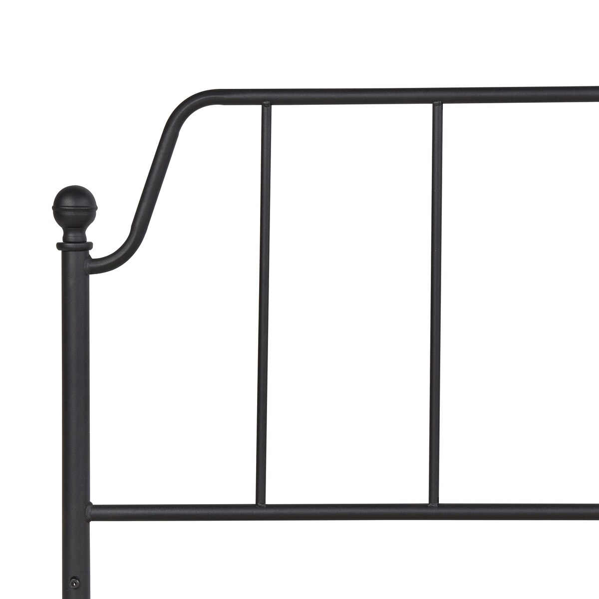Łóżko Metal MAURESSAC 140 x 200 cm Czarny