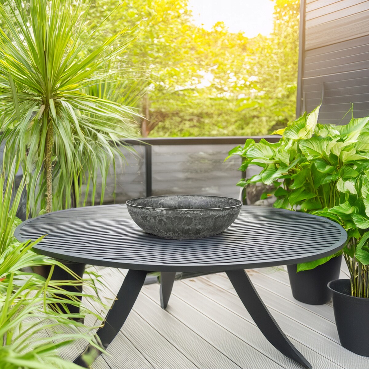 MISA MISKA PATERA NA OWOCE OGRODOWA DO SALONU DOMU OGRODU 30CM DEKORACYJNA