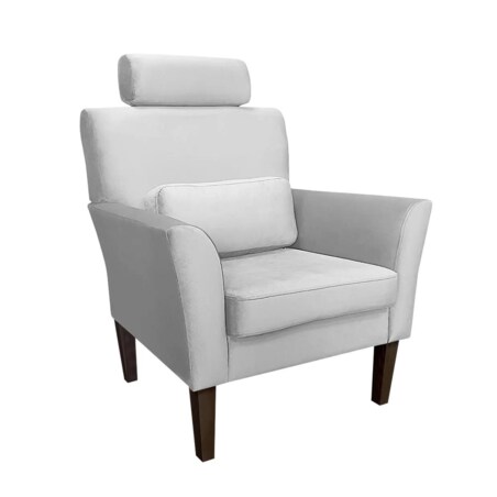 Fotel PIRO MG VELVET jasnoszary