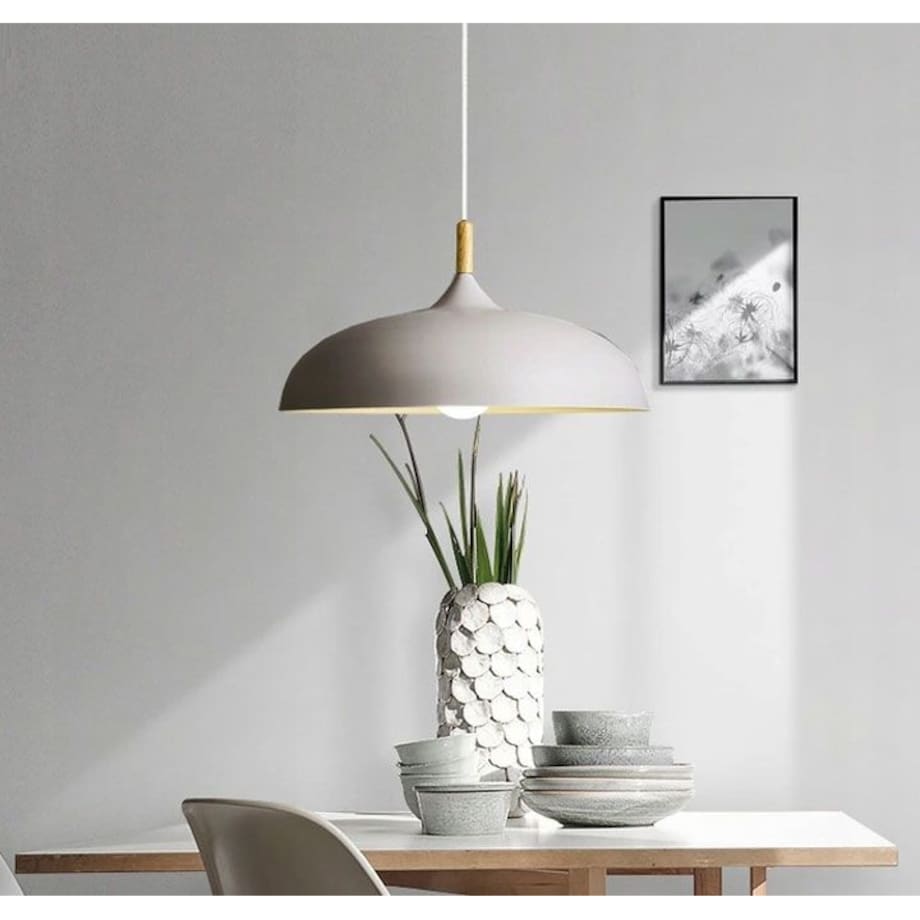 Lampa Sufitowa Wisząca App180-1Cp Anzo Biały, Metal