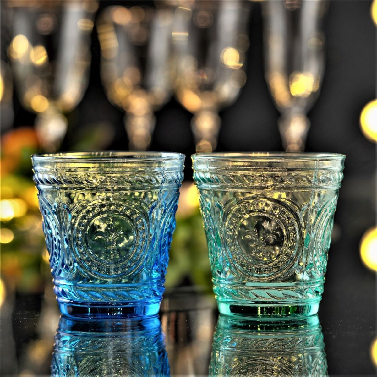 VILLA ITALIA Szklanka różowa 250 ml FREEZE