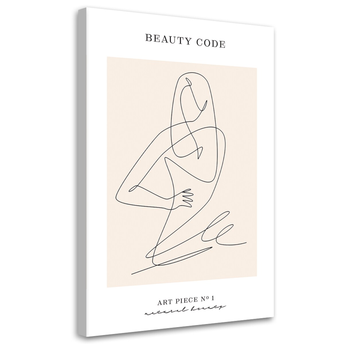 Feeby Obraz na płótnie, Kobieta Sztuka liniowa 40x60