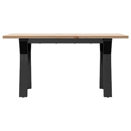 vidaXL Stolik kawowy z nogami w kształcie litery Y, 80x50x40 cm