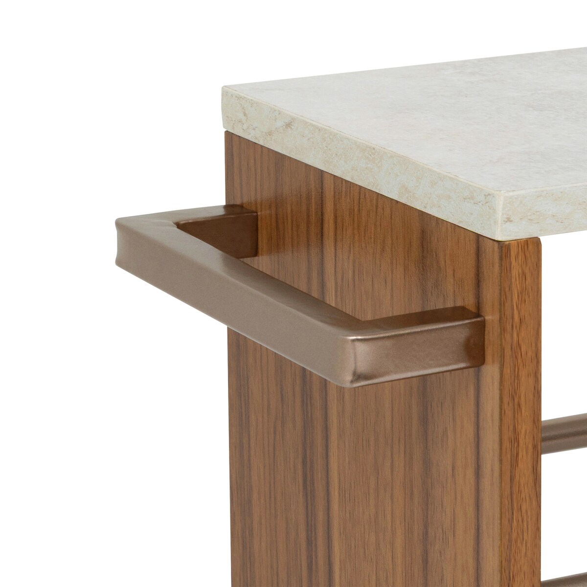 Wąski wózek kuchenny na kółkach COME, 78 cm