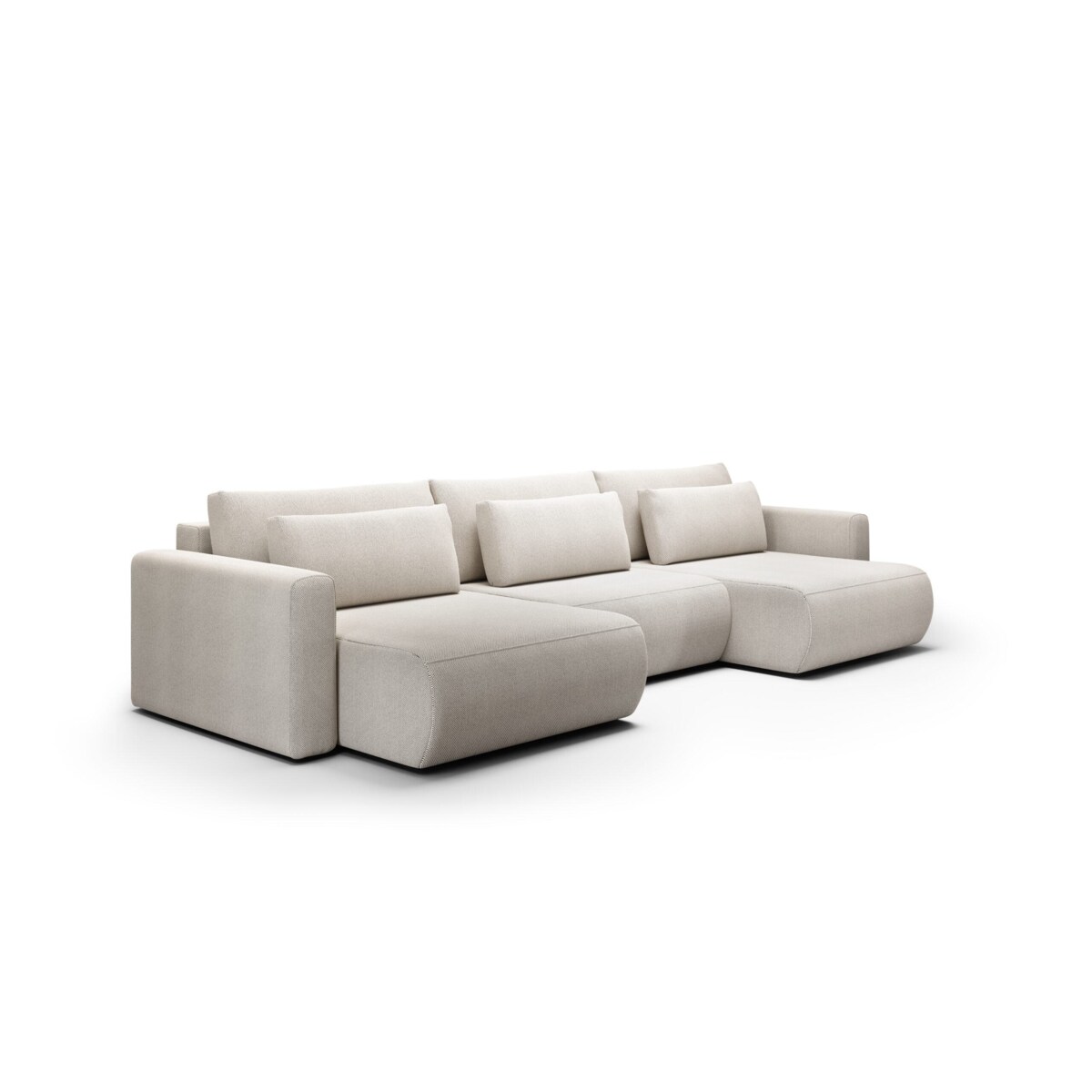 Narożnik WELLY U z funkcją spania Kolor: Curio 84