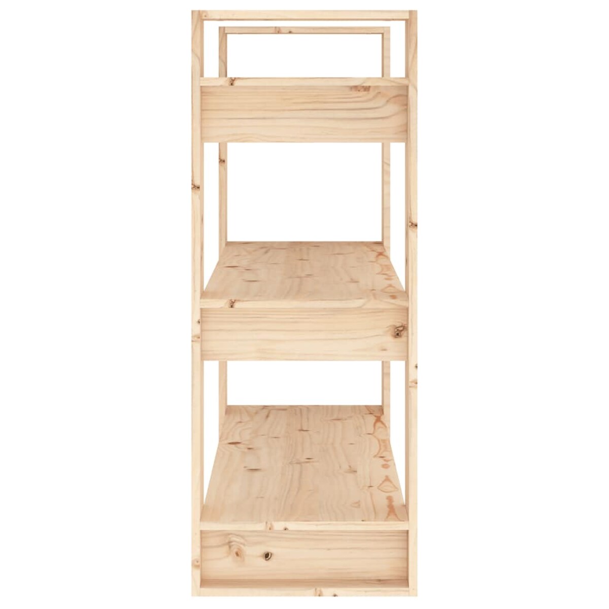 vidaXL Regał na książki/parawan 80x35x91 cm, lite drewno sosnowe