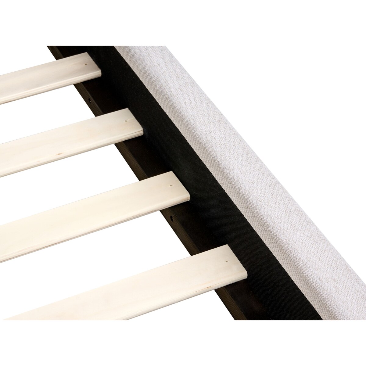 Łóżko VAUCLUSE 180 x 200 cm Złamana biel