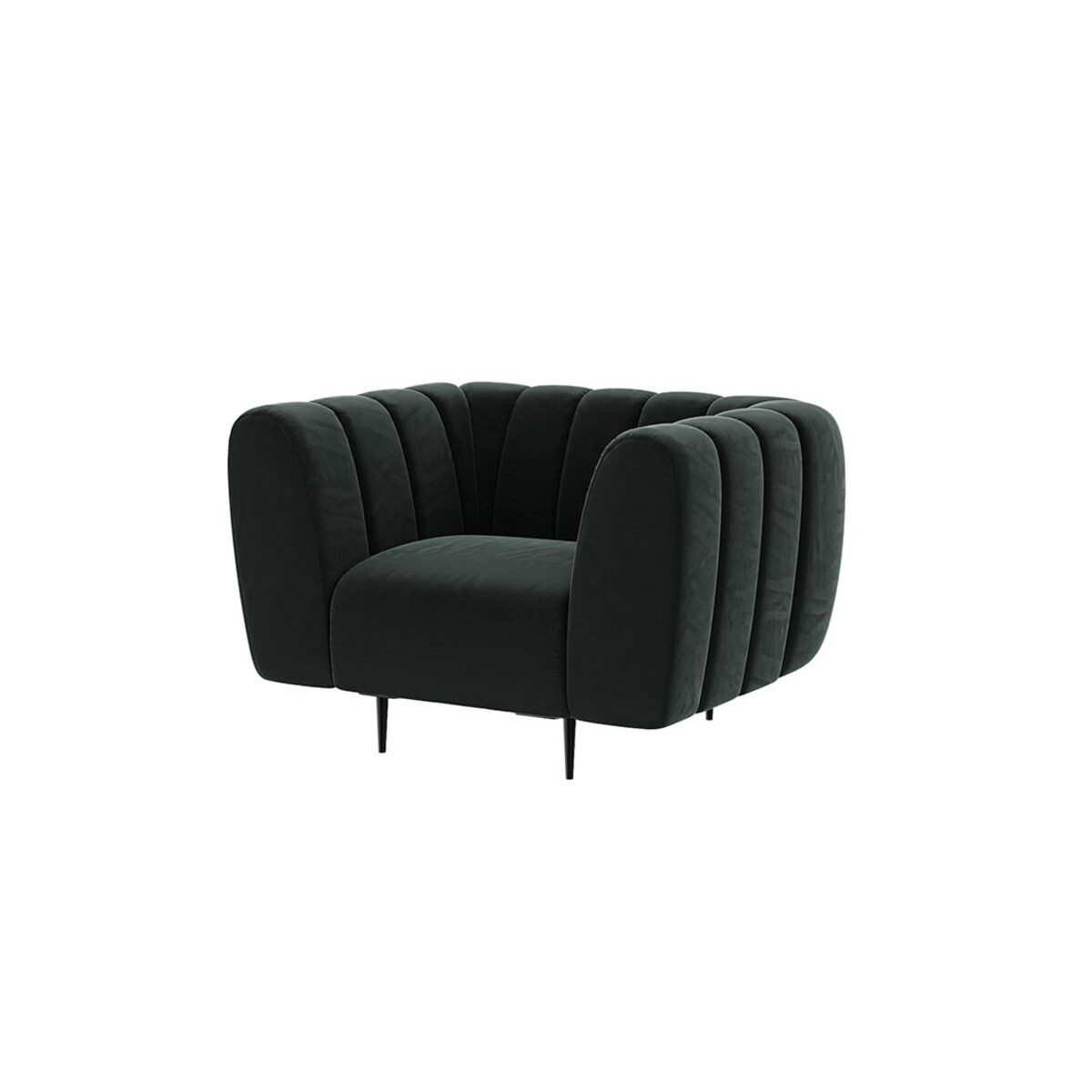 Shel Fotel - ciemnoszary