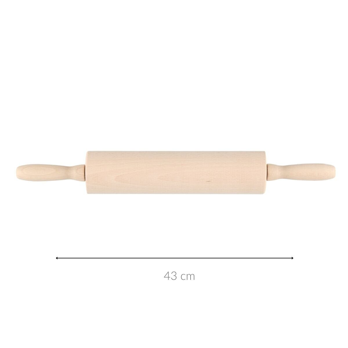 Drewniany wałek, 43 cm