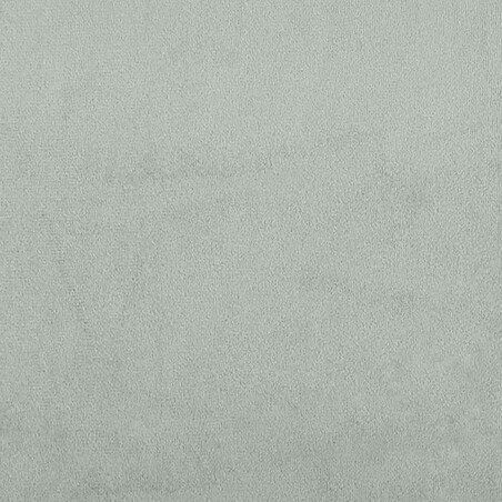 vidaXL Krzesła stołowe, 4 szt., jasnoszare, obite aksamitem